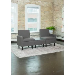 Movvi Lounge Chair with Right Arm
