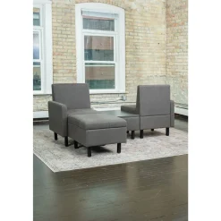 Movvi Lounge Chair with Right Arm