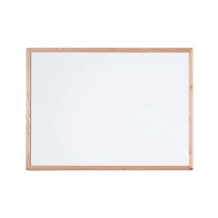 Multipurpose Porcelain Board, Oak Frame - 36"x48"