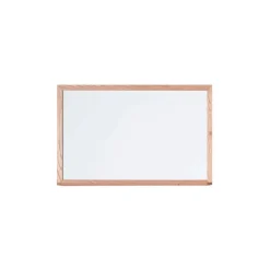 Multipurpose Porcelain Board, Oak Frame - 24"x36"