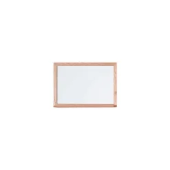 Multipurpose Porcelain Board, Oak Frame - 18"x24"