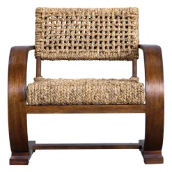 Natural Woven Accent Chair