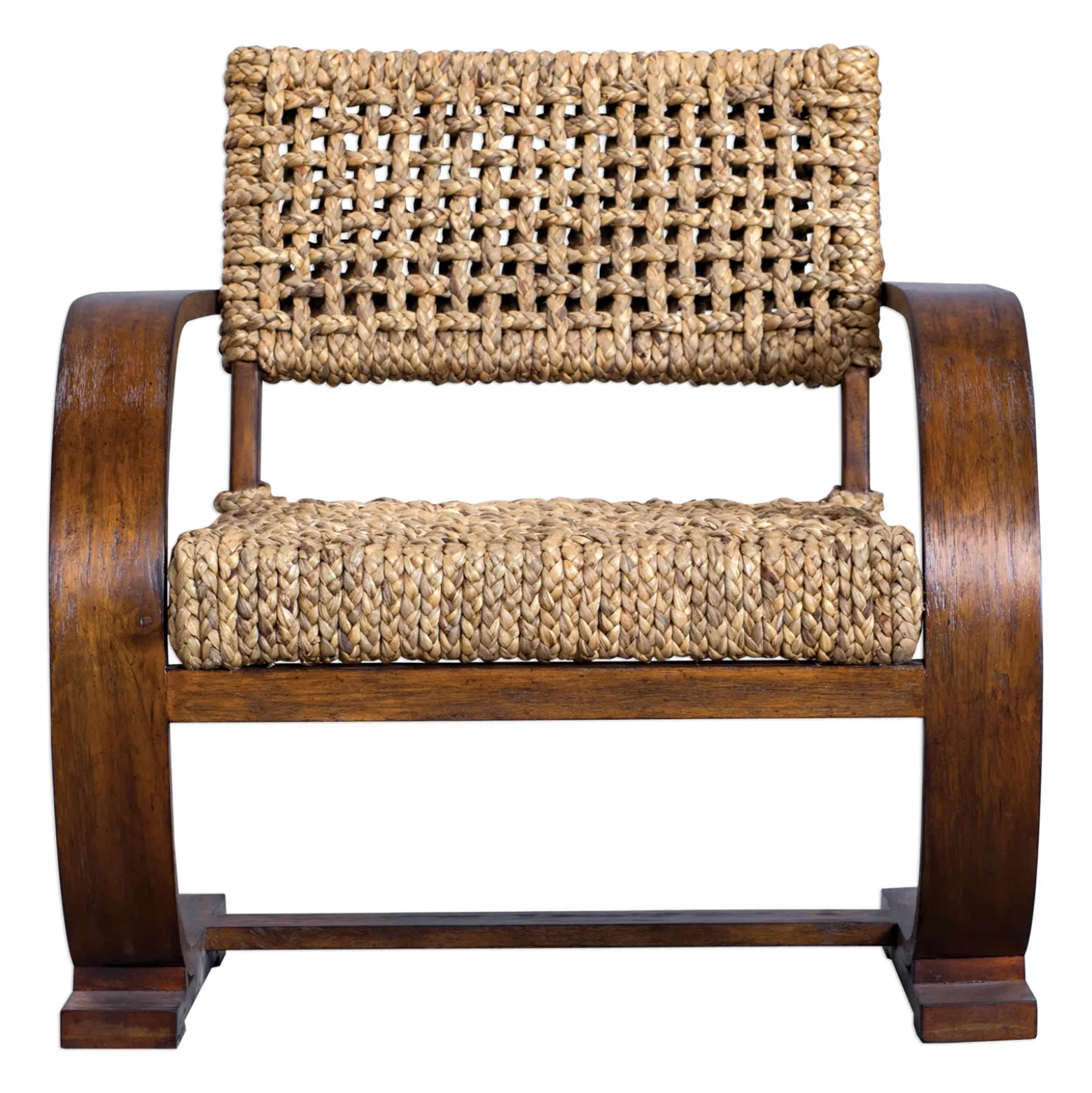 Natural Woven Accent Chair