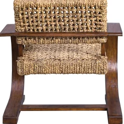 Natural Woven Accent Chair