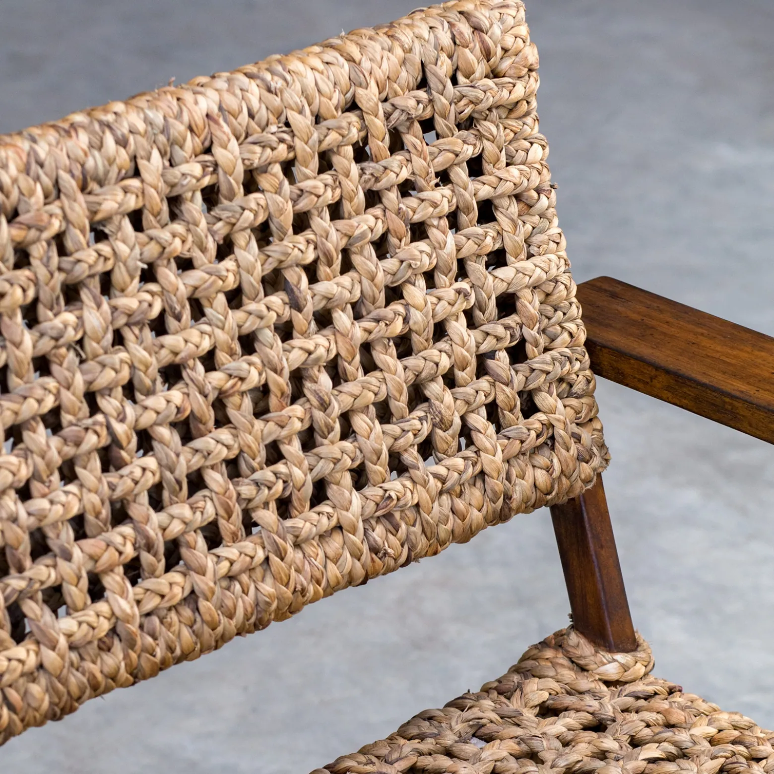 Natural Woven Accent Chair