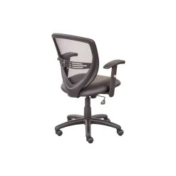 Network Mesh Back Faux Leather Seat Task Chair