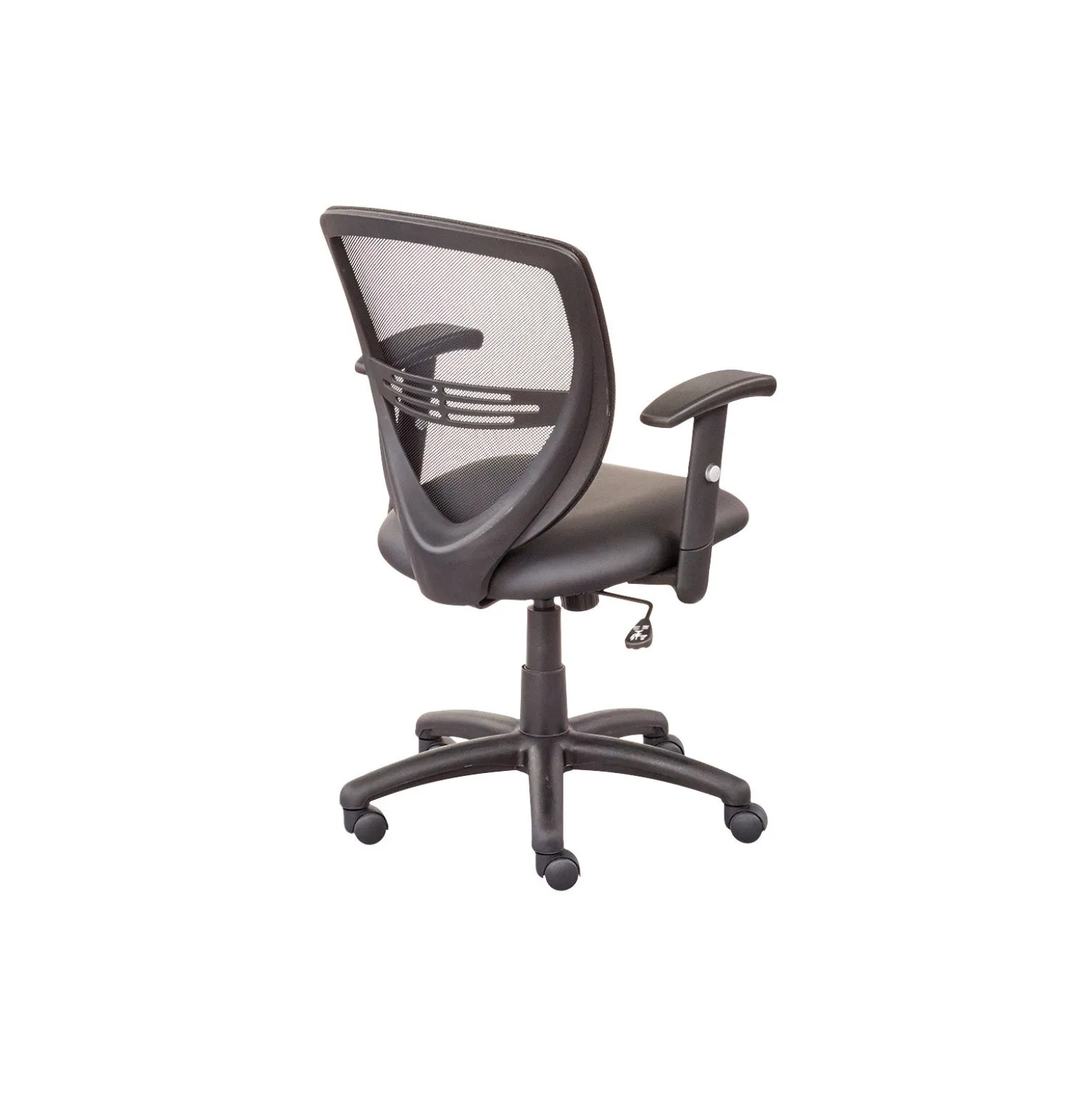 Network Mesh Back Faux Leather Seat Task Chair