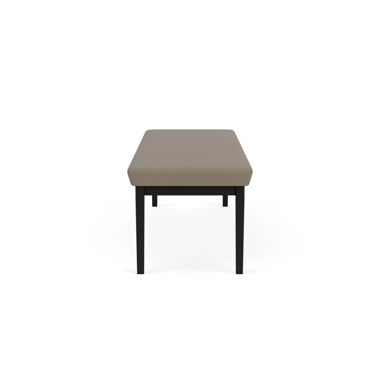 New Castle Steel 3 Seat Bench with Standard Upholstery