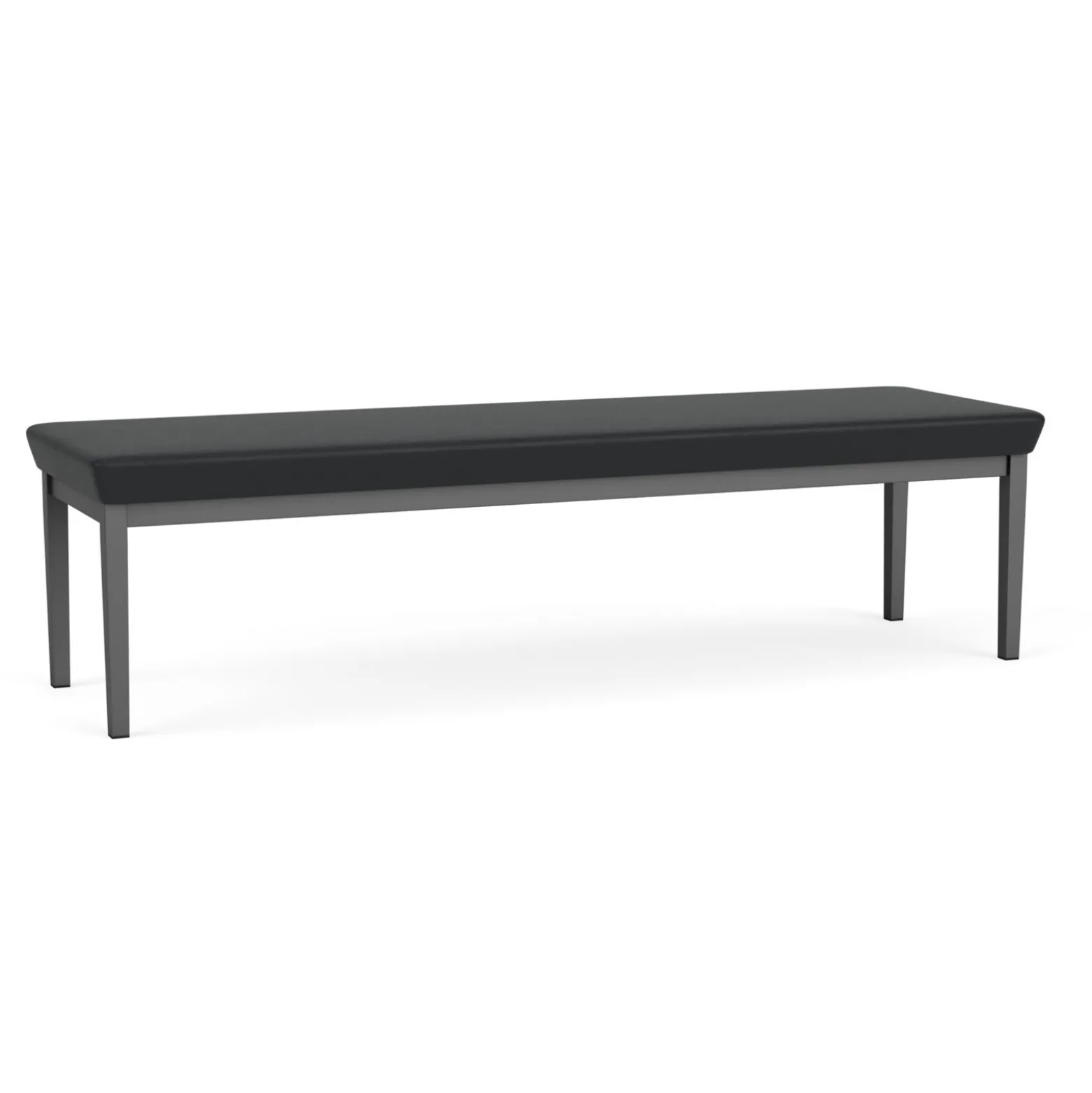 New Castle Steel 3 Seat Bench with Standard Upholstery