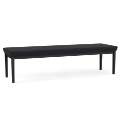 New Castle Steel 3 Seat Bench with Standard Upholstery