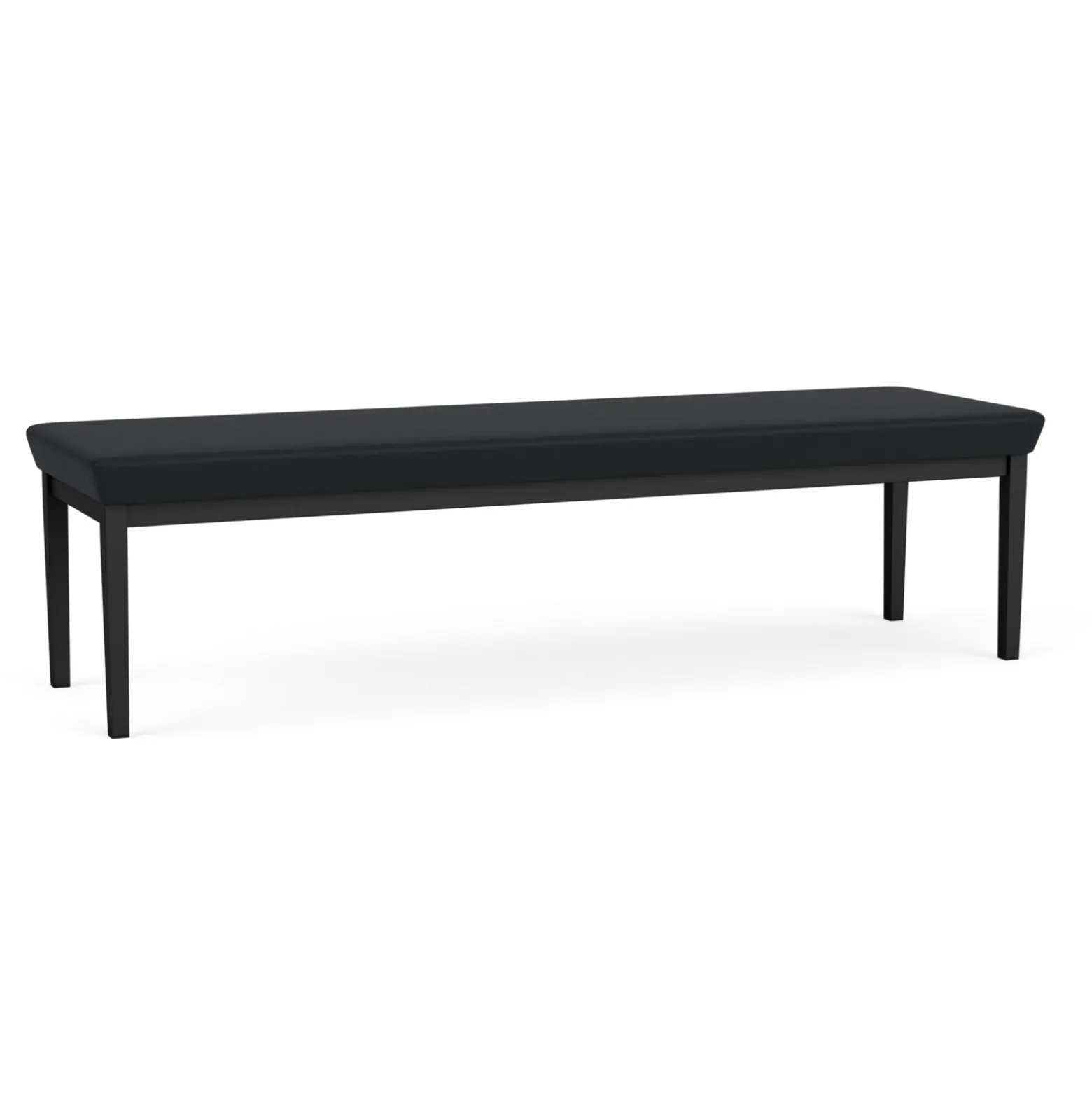 New Castle Steel 3 Seat Bench with Standard Upholstery