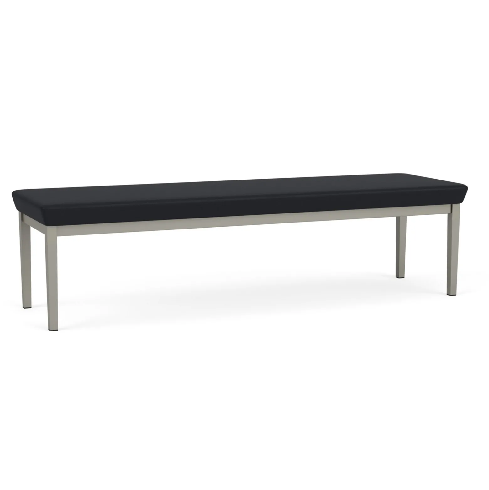 New Castle Steel 3 Seat Bench with Standard Upholstery