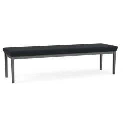 New Castle Steel 3 Seat Bench with Standard Upholstery