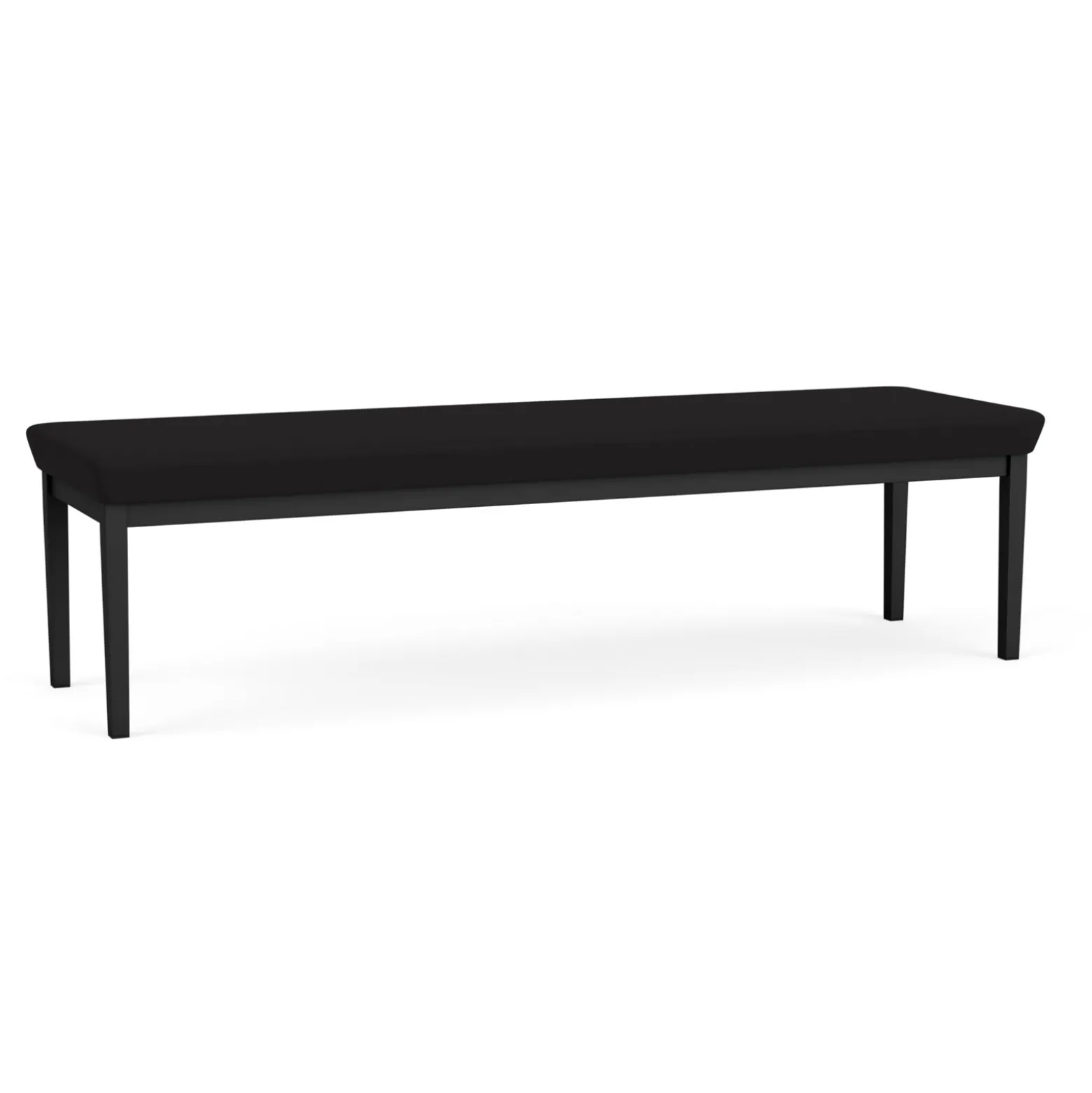 New Castle Steel 3 Seat Bench with Standard Upholstery