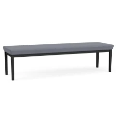 New Castle Steel 3 Seat Bench with Standard Upholstery