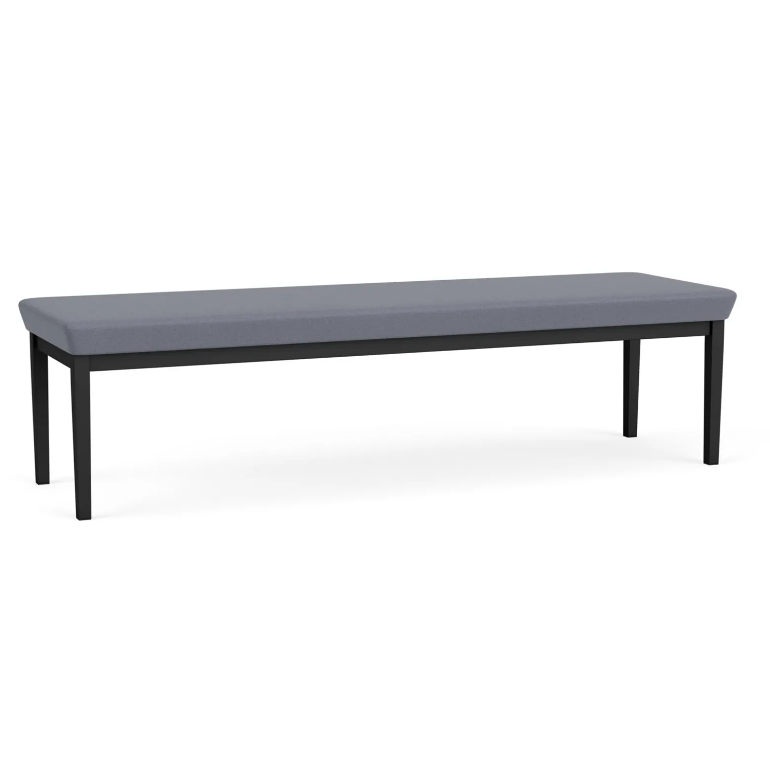 New Castle Steel 3 Seat Bench with Standard Upholstery