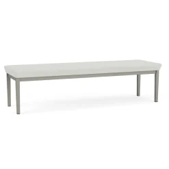 New Castle Steel 3 Seat Bench with Standard Upholstery