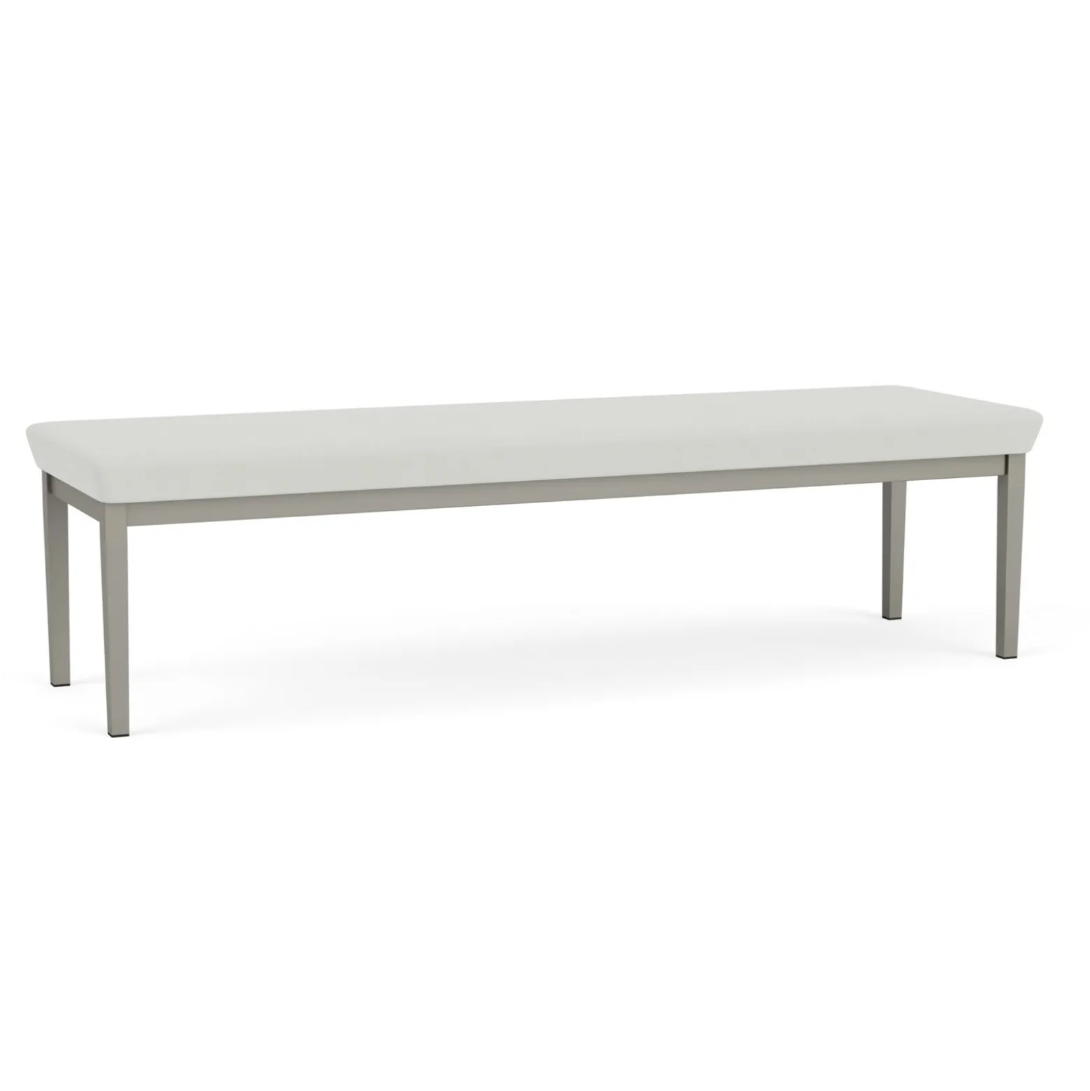 New Castle Steel 3 Seat Bench with Standard Upholstery