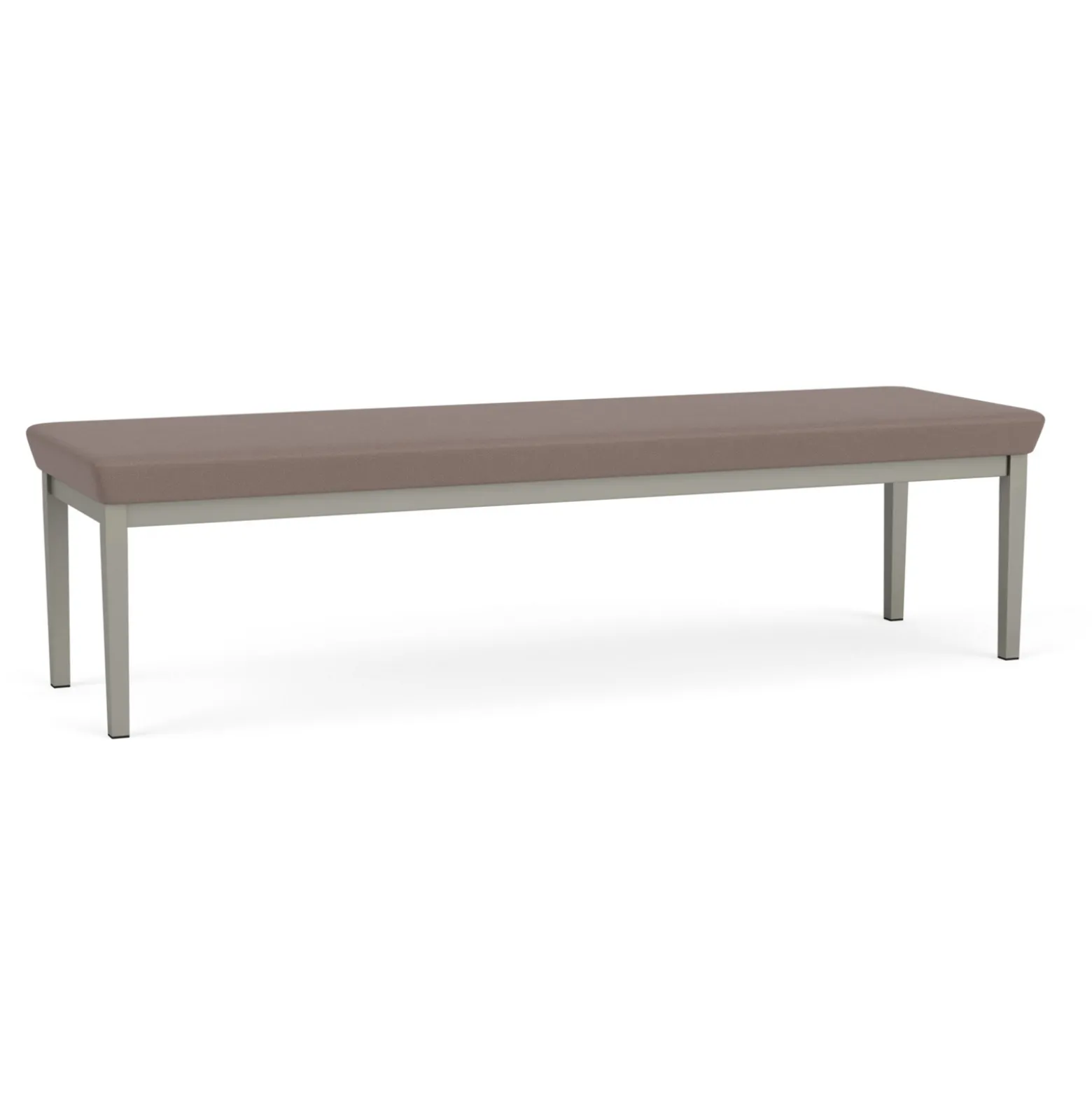 New Castle Steel 3 Seat Bench with Standard Upholstery