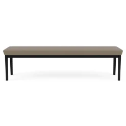 New Castle Steel 3 Seat Bench with Standard Upholstery