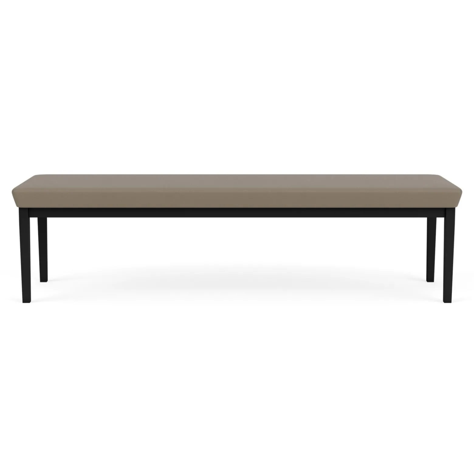 New Castle Steel 3 Seat Bench with Standard Upholstery