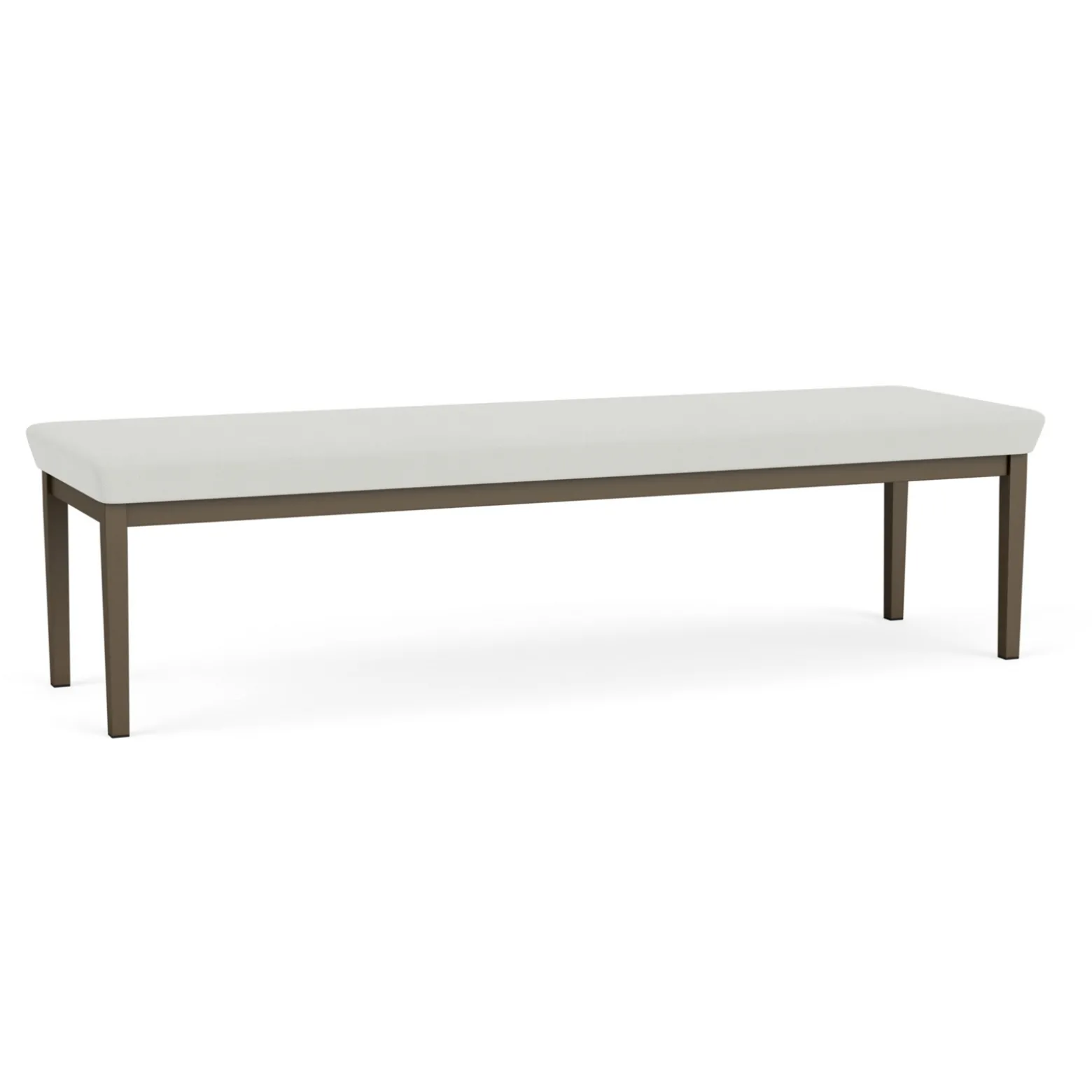 New Castle Steel 3 Seat Bench with Standard Upholstery