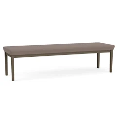 New Castle Steel 3 Seat Bench with Standard Upholstery