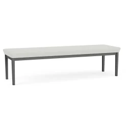 New Castle Steel 3 Seat Bench with Standard Upholstery