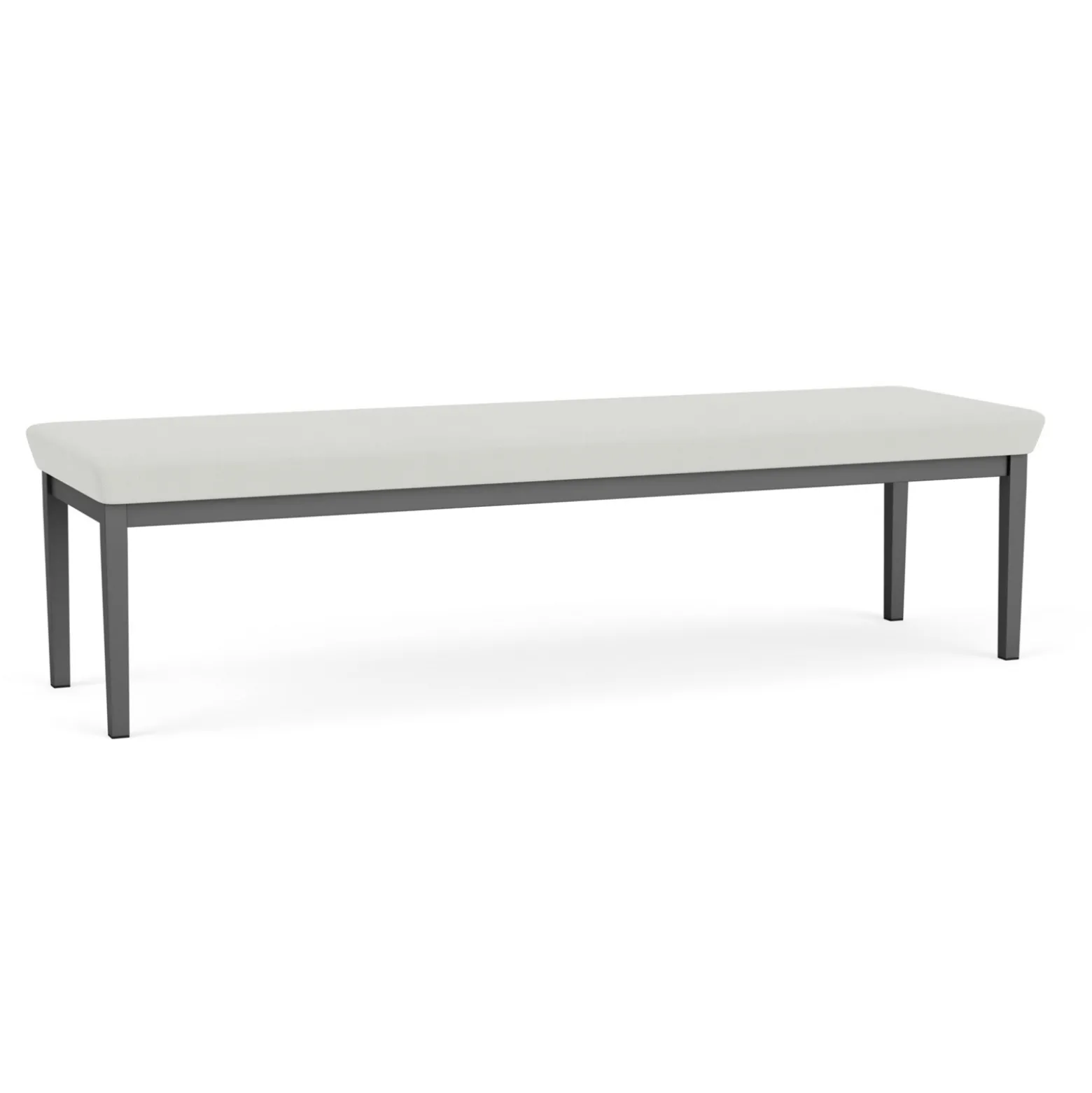 New Castle Steel 3 Seat Bench with Standard Upholstery