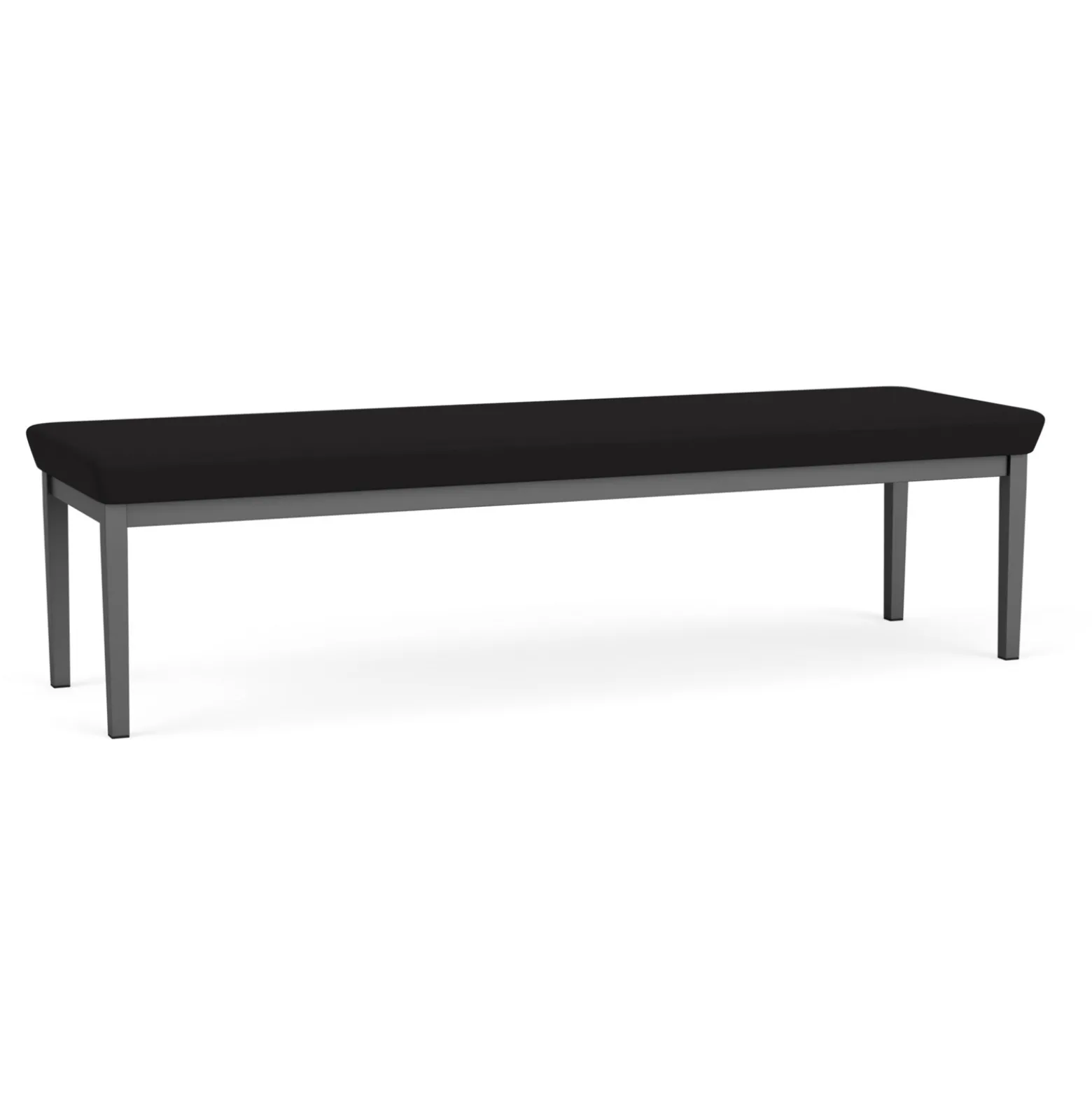New Castle Steel 3 Seat Bench with Standard Upholstery