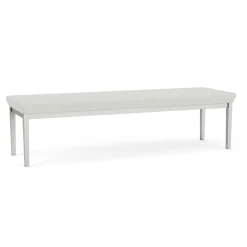 New Castle Steel 3 Seat Bench with Standard Upholstery