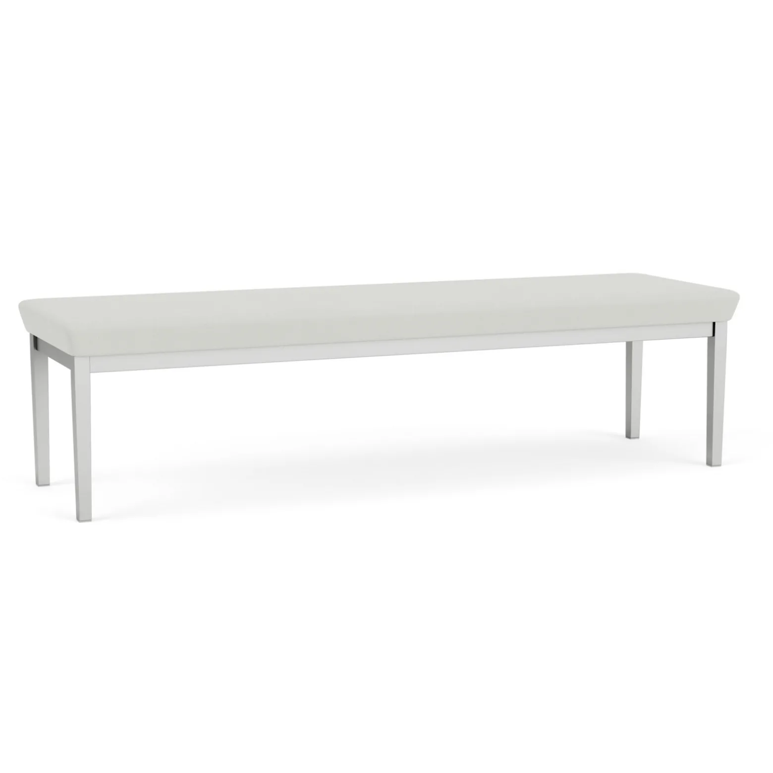 New Castle Steel 3 Seat Bench with Standard Upholstery