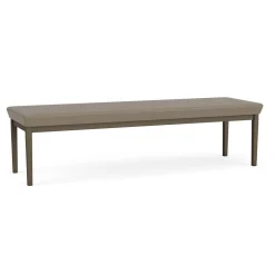 New Castle Steel 3 Seat Bench with Standard Upholstery