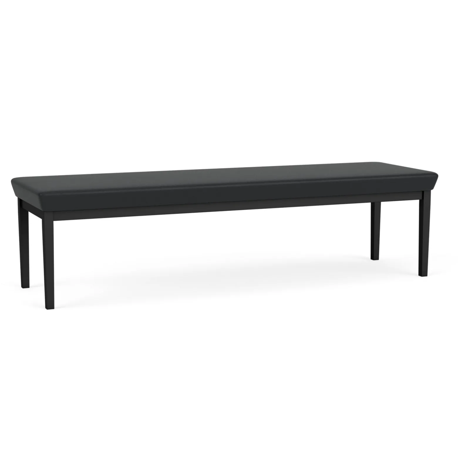 New Castle Steel 3 Seat Bench with Standard Upholstery