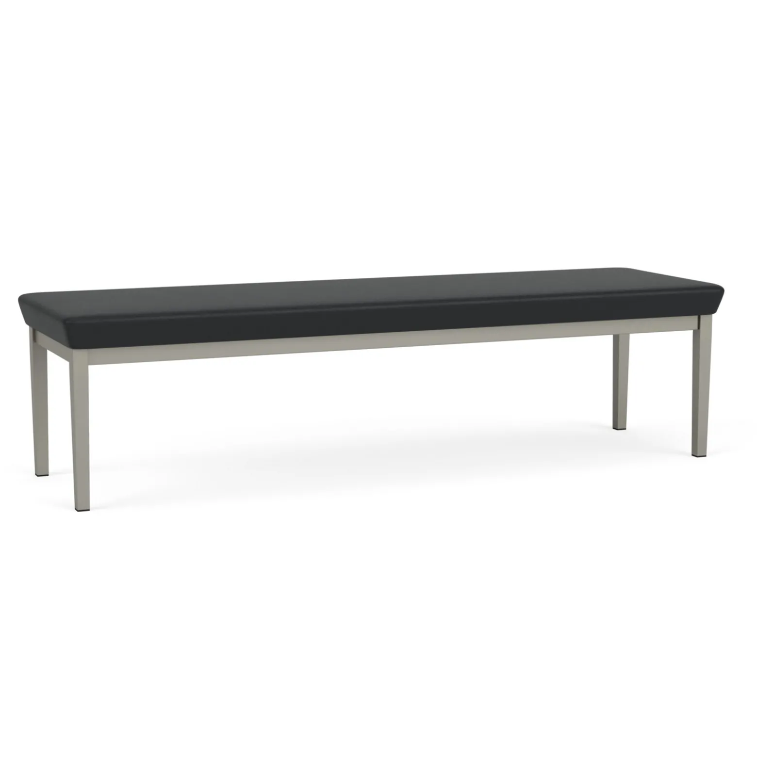 New Castle Steel 3 Seat Bench with Standard Upholstery