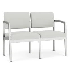 New Castle Steel 2 Seat Sofa with Standard Upholstery
