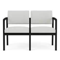 New Castle Steel 2 Seat Sofa with Standard Upholstery