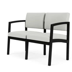 New Castle Steel 2 Seat Sofa with Standard Upholstery