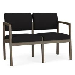 New Castle Steel 2 Seat Sofa with Standard Upholstery