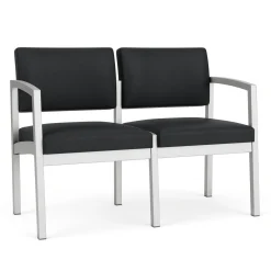 New Castle Steel 2 Seat Sofa with Standard Upholstery