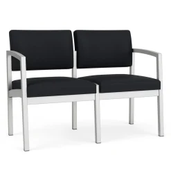 New Castle Steel 2 Seat Sofa with Standard Upholstery