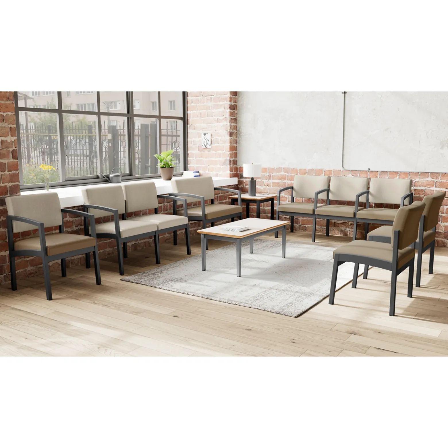 New Castle Steel Bariatric Chair with Standard Upholstery