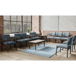 New Castle Steel Bariatric Chair with Standard Upholstery