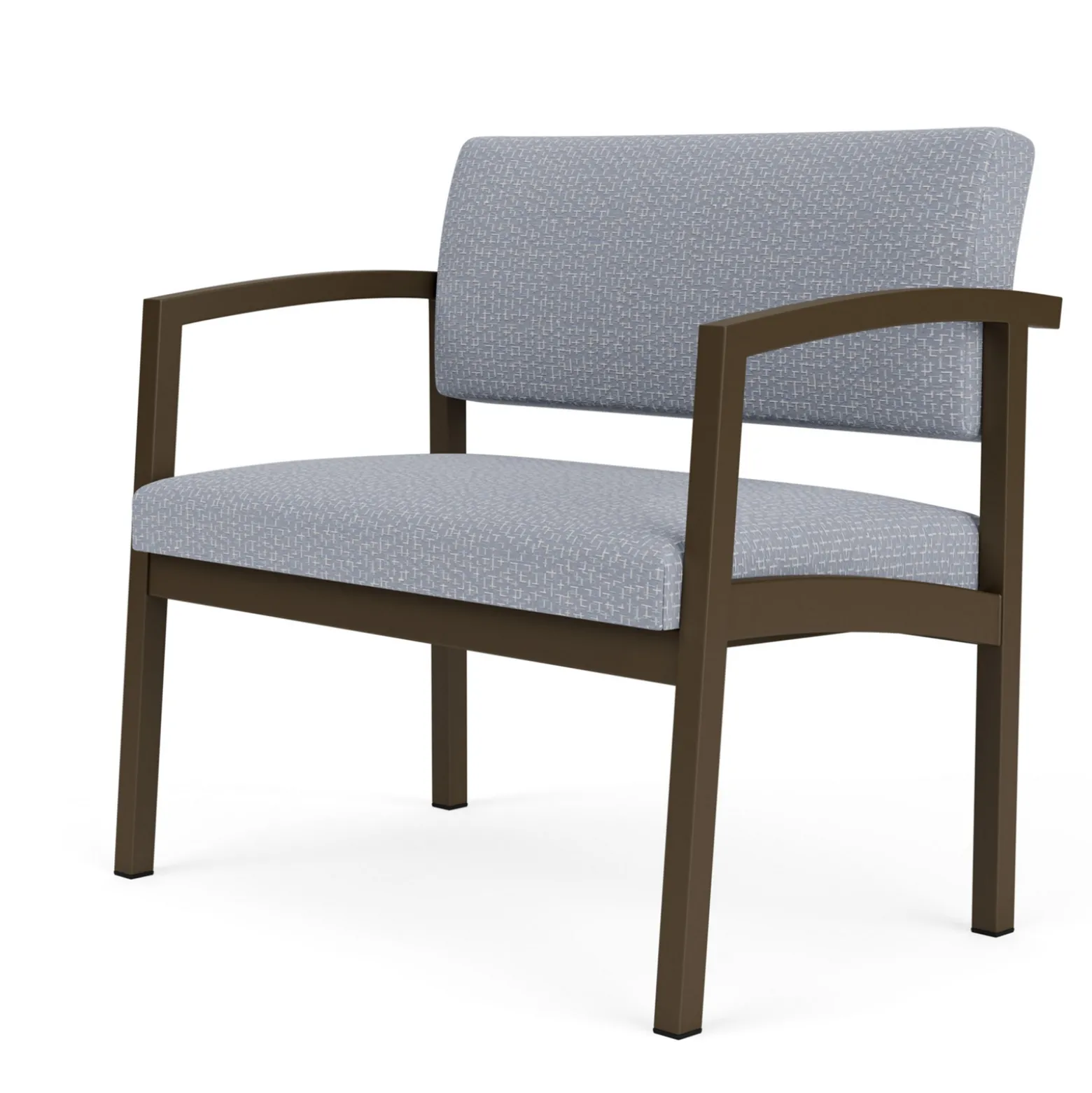 New Castle Steel Bariatric Chair with Designer Upholstery