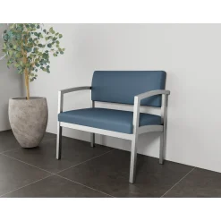 New Castle Steel Bariatric Chair with Designer Upholstery