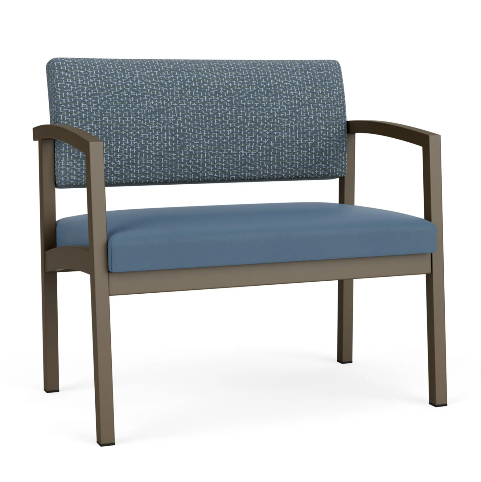 New Castle Steel Bariatric Chair with Designer Upholstery