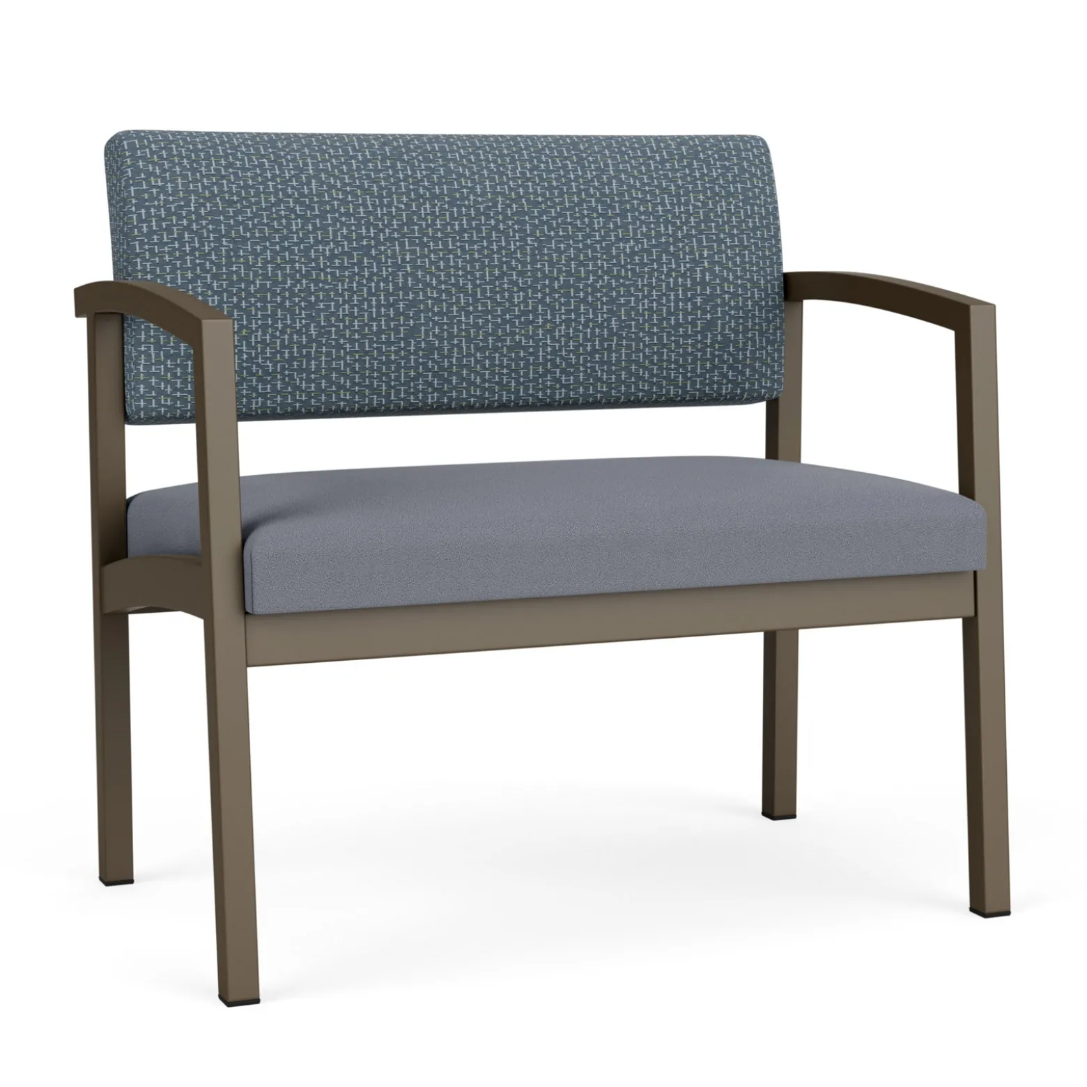 New Castle Steel Bariatric Chair with Designer Upholstery