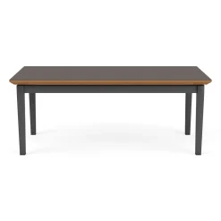 New Castle Steel Coffee Table with Laminate Top