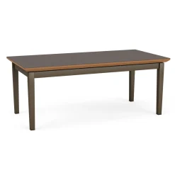 New Castle Steel Coffee Table with Laminate Top