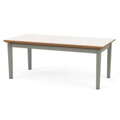 New Castle Steel Coffee Table with Laminate Top
